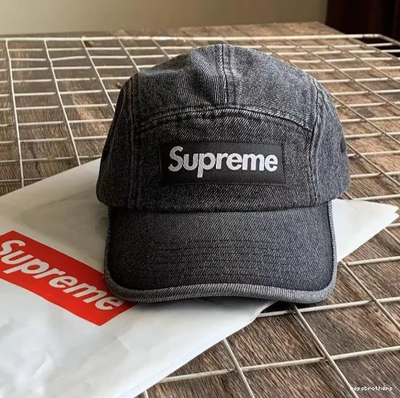 CAP SS23 Water Washed Hat Black Washed Water White CAMP DENIM Tannin Blue Camping 1015